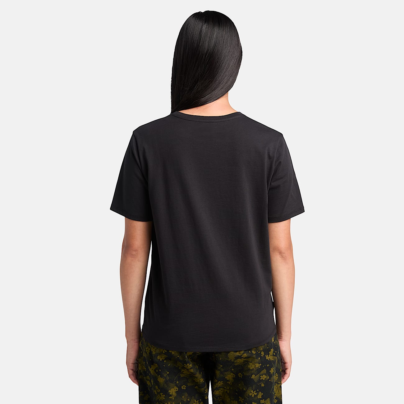 Dunstan T shirt met korte mouwen voor dames in zwart