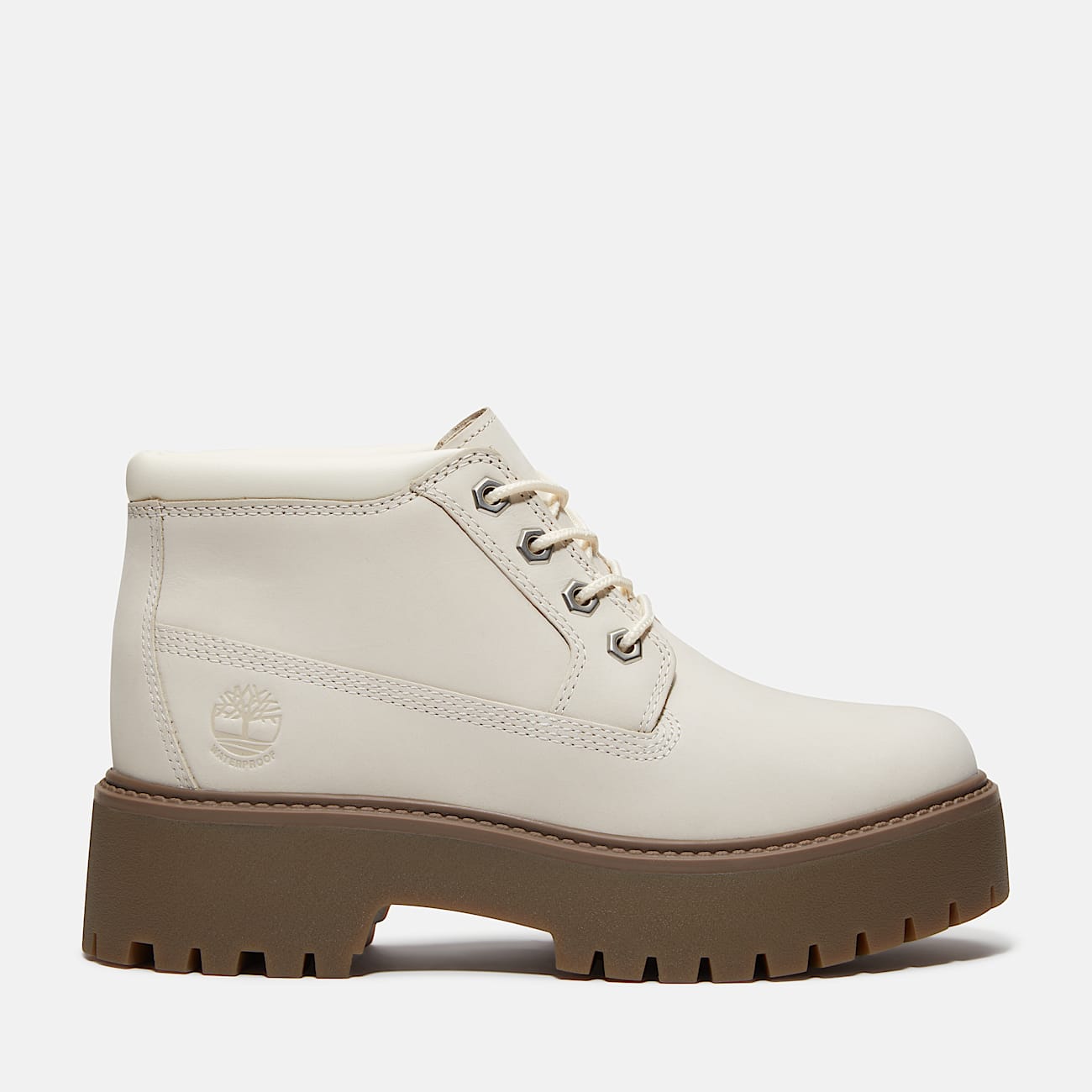 Chukka compensee impermeable Stone Street pour femme en gris