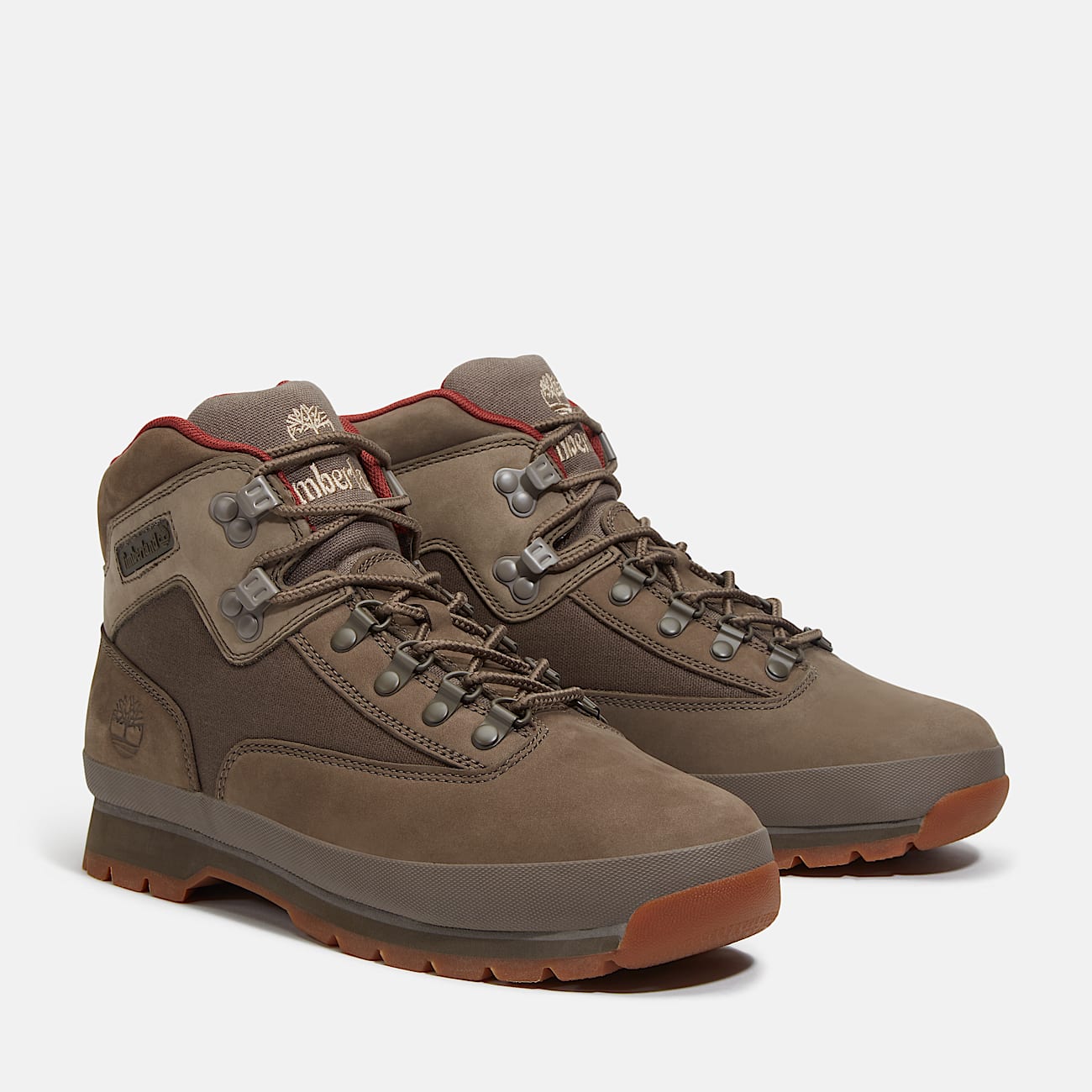 Euro Hiker Leather Boot for Men in Green