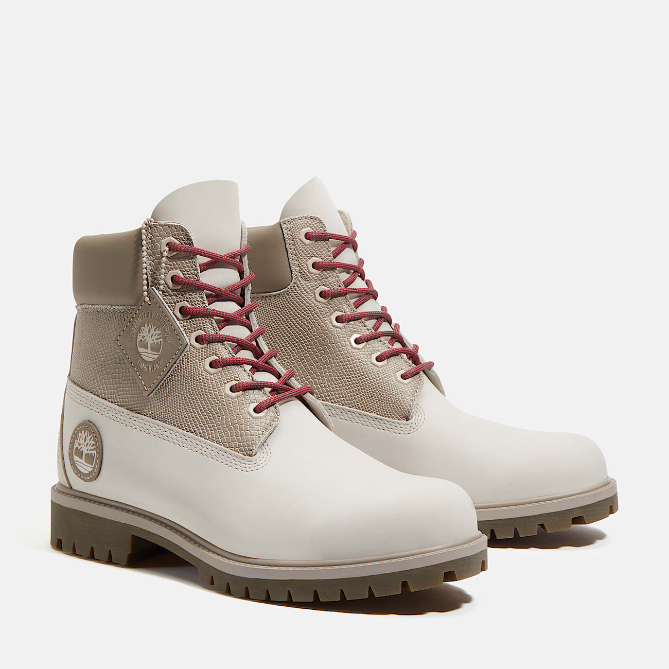 White serpent timberland top