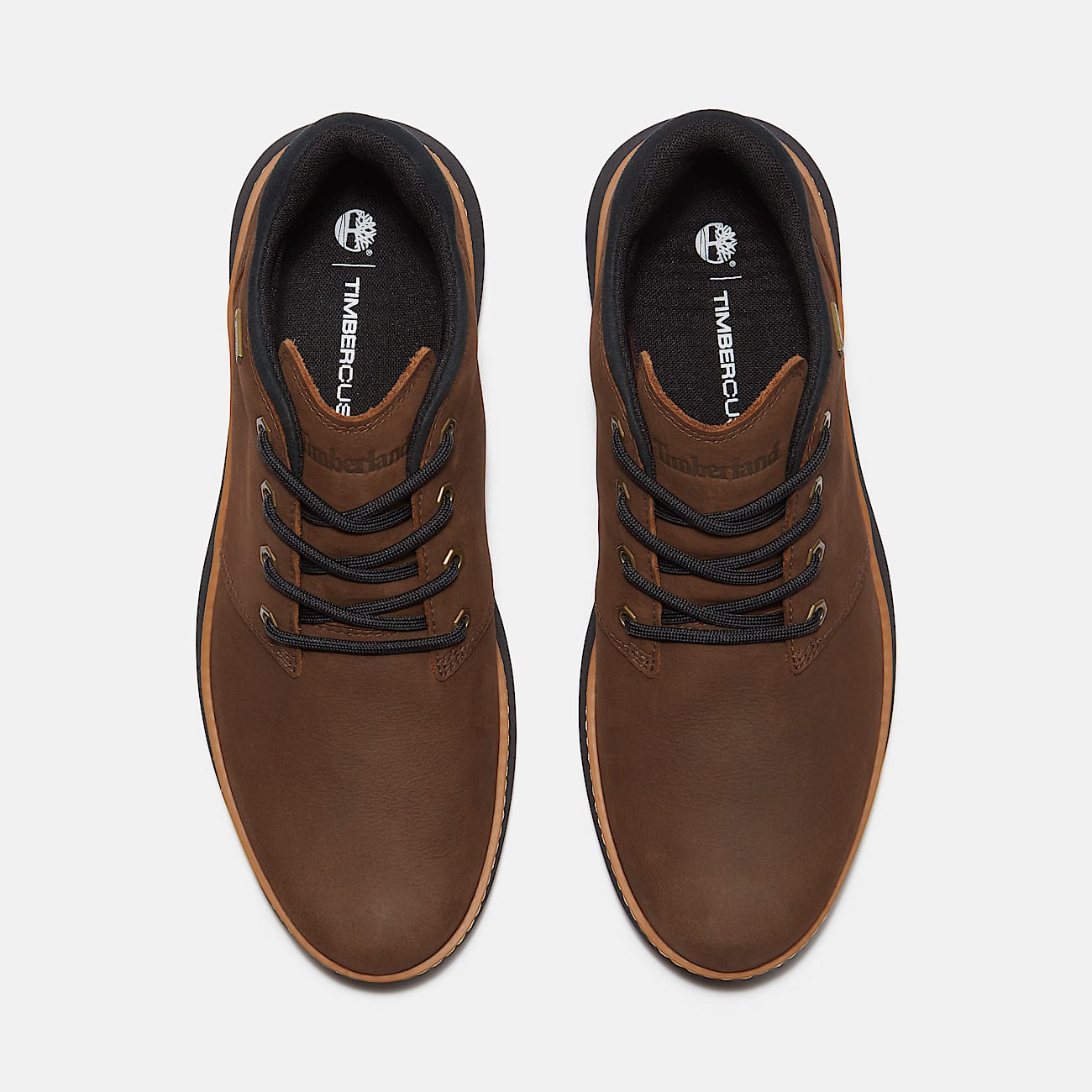 Botas chukka con membrana de Gore Tex Hudson Road para hombre en marron oscuro
