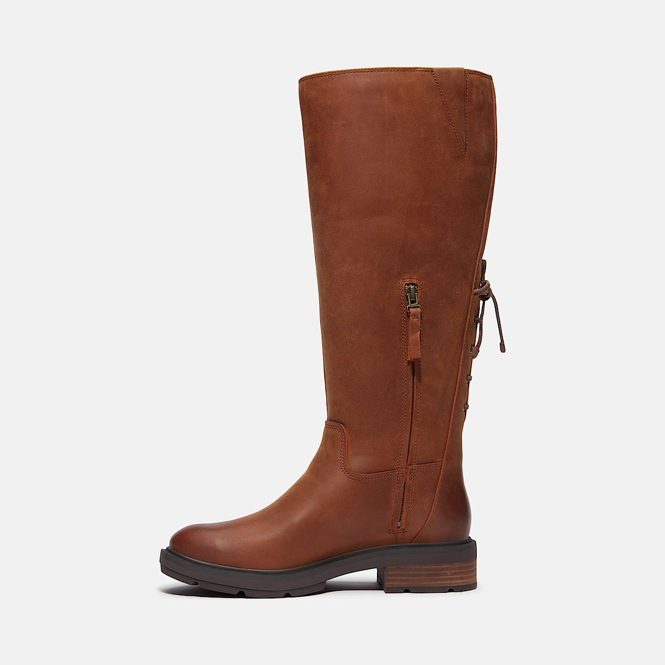 Brimfield Tall Boot mit ReiBverschluss fur Damen in Braun