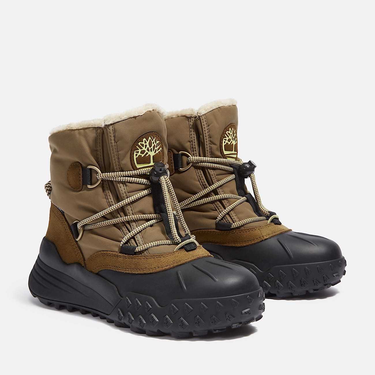 Moriah Range Mid Warm Lined Waterproof Snow Boot for Women in Green