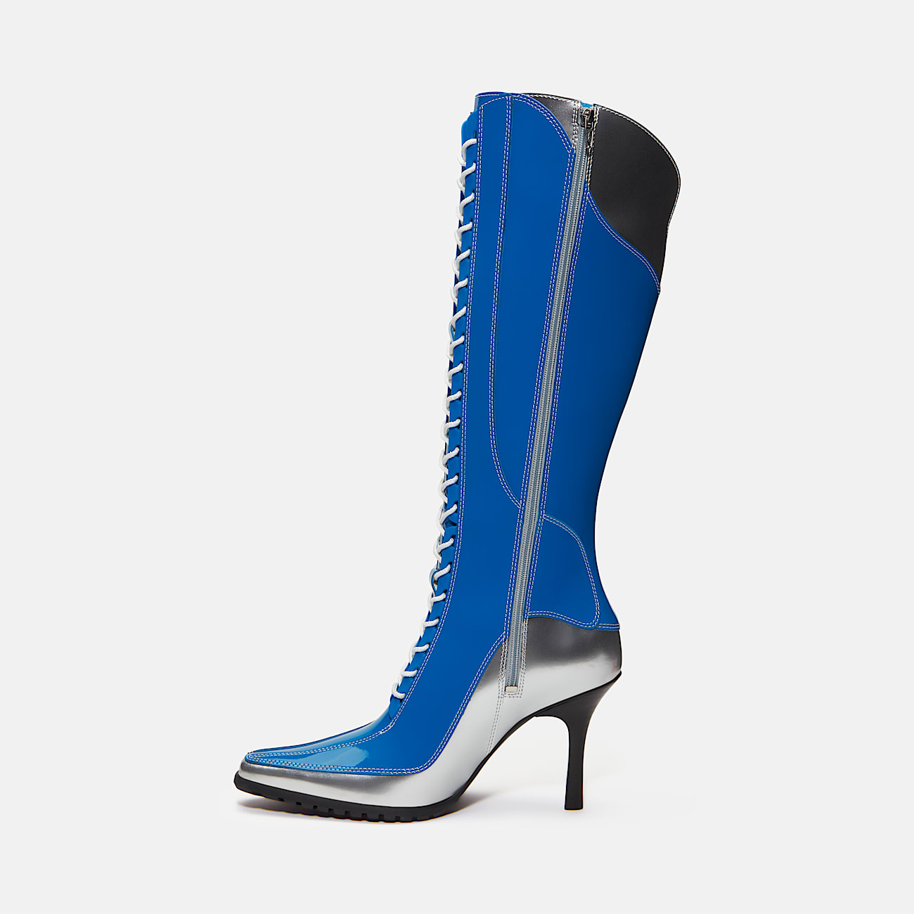 Womens tall blue boots store