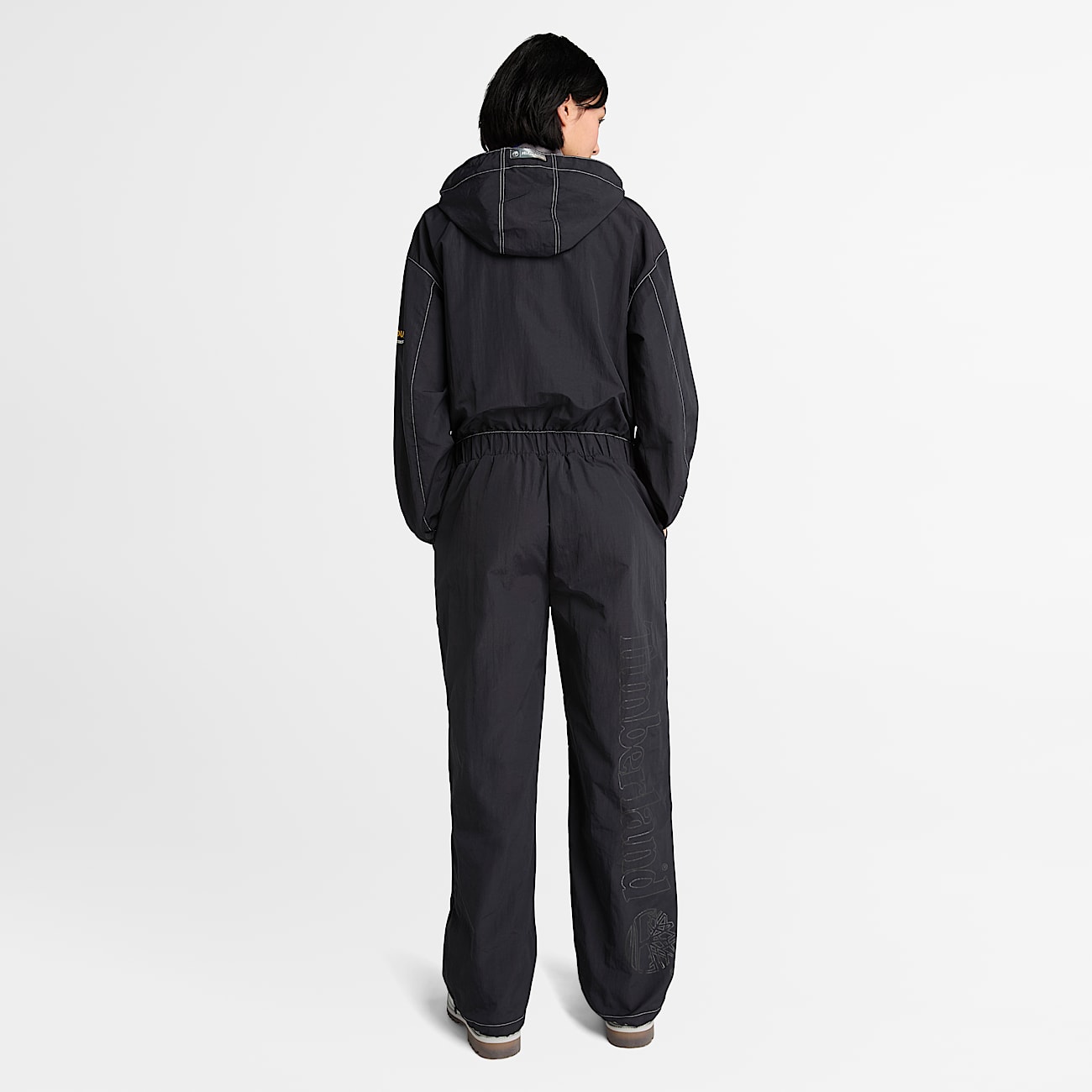 Black women's boiler suit top