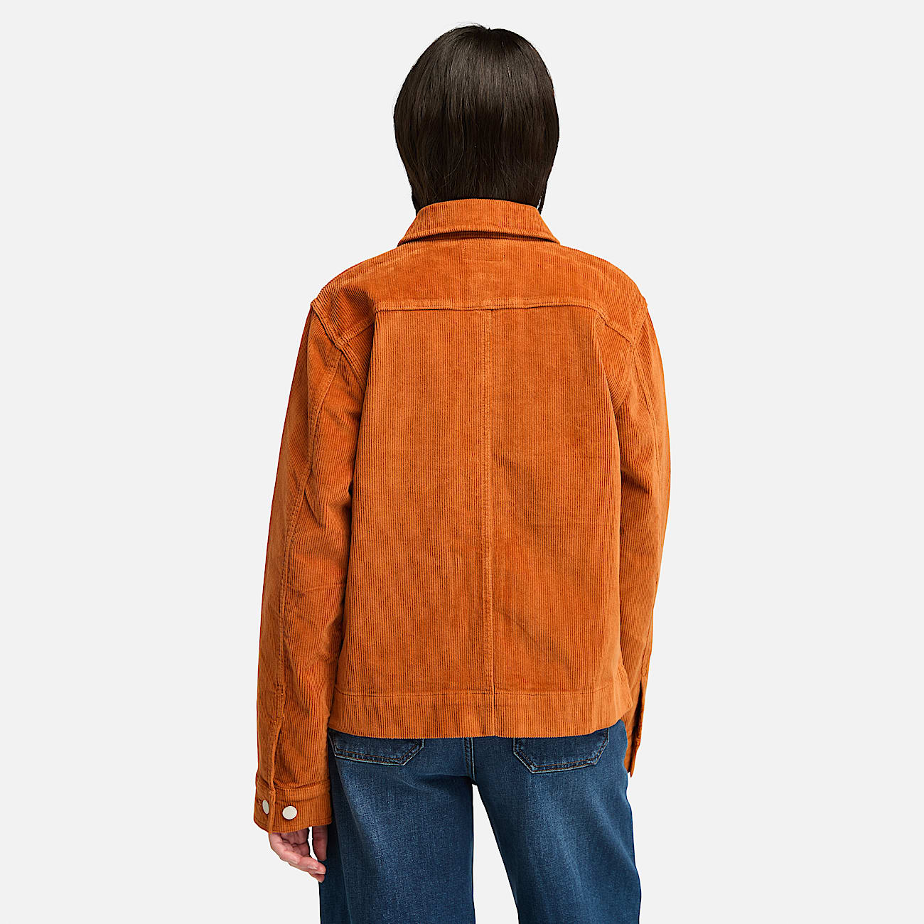 Womens orange corduroy jacket best sale