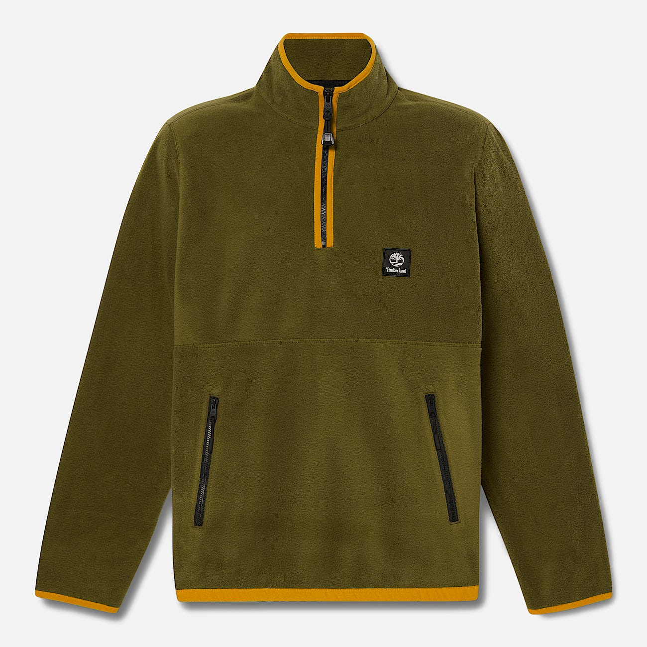 1 4 Zip Polar Fleece for Men in Green