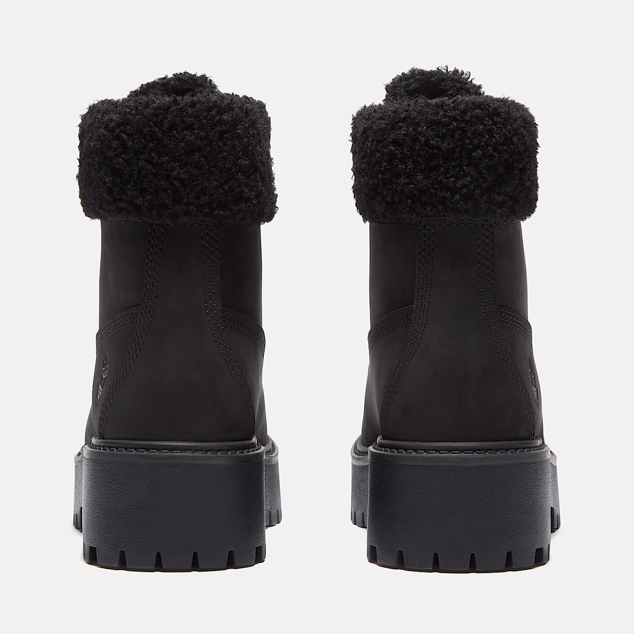 Womens black faux fur boots 2025