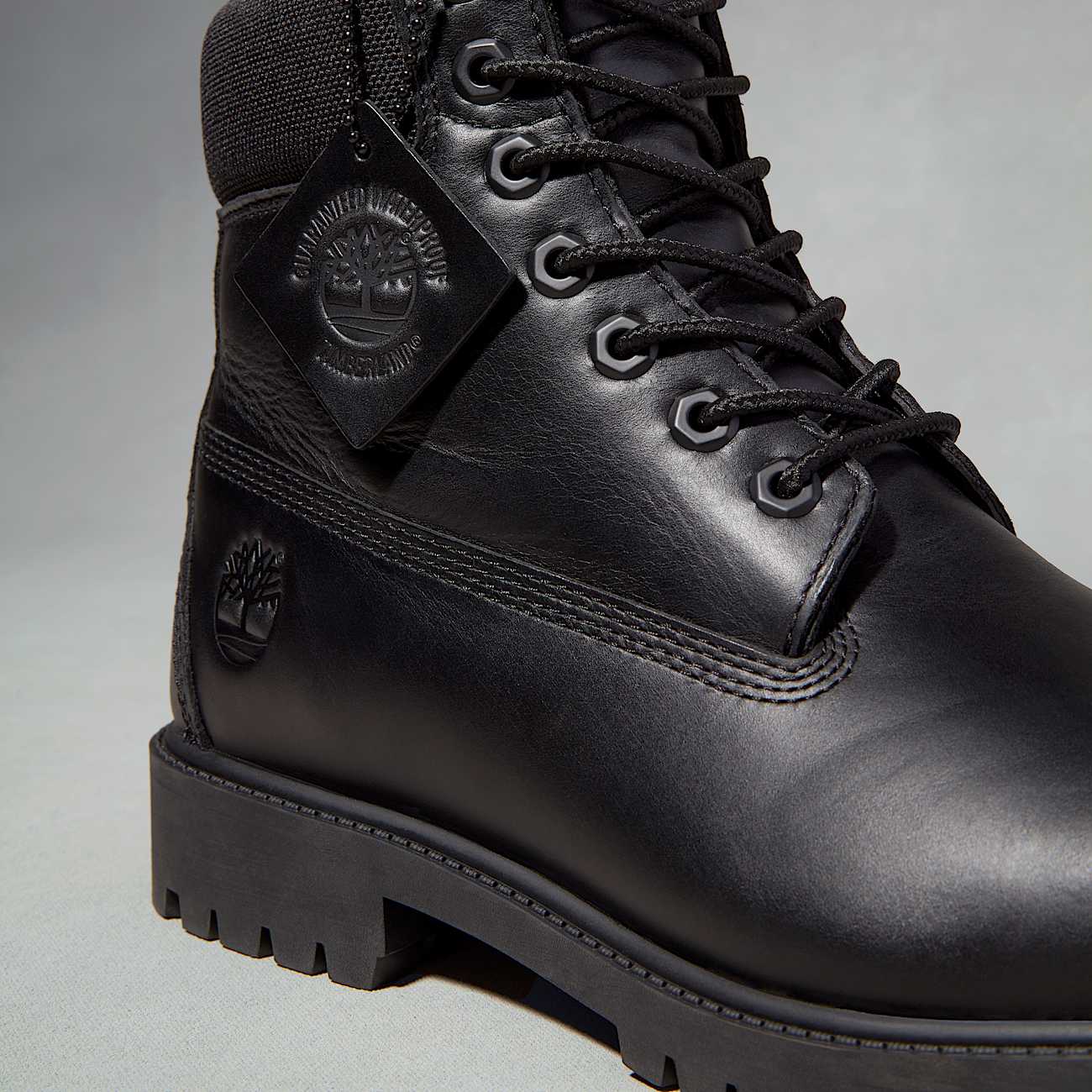 Timberland 6 inch black leather new arrivals