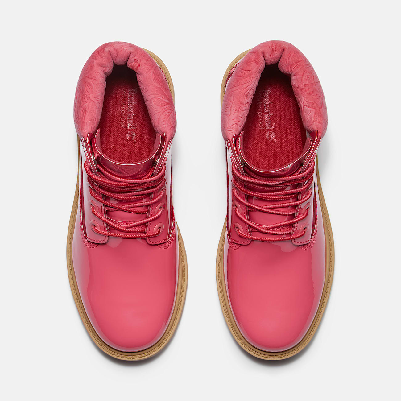 Timberland Premium 6 Inch Waterproof Boot for Women in Pink