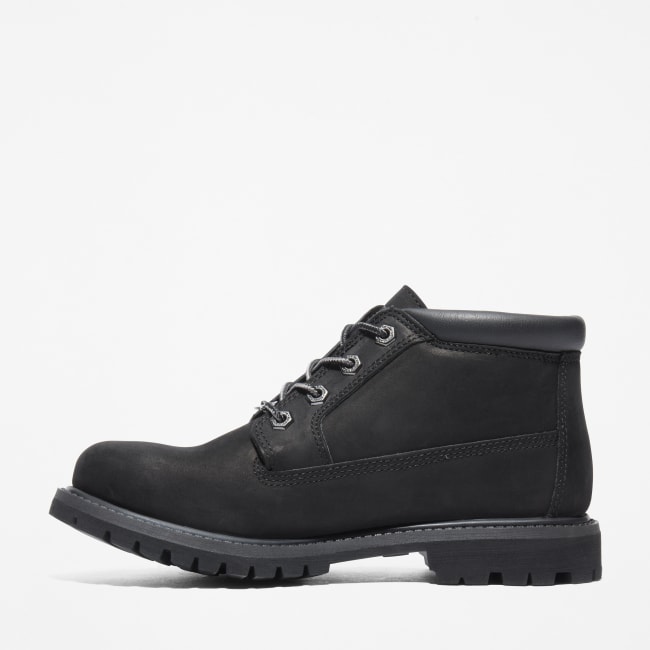nellie logo chukka boot for women in brown