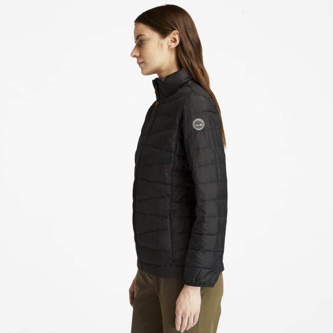 Lightweight Packable Jacket for Women in Black