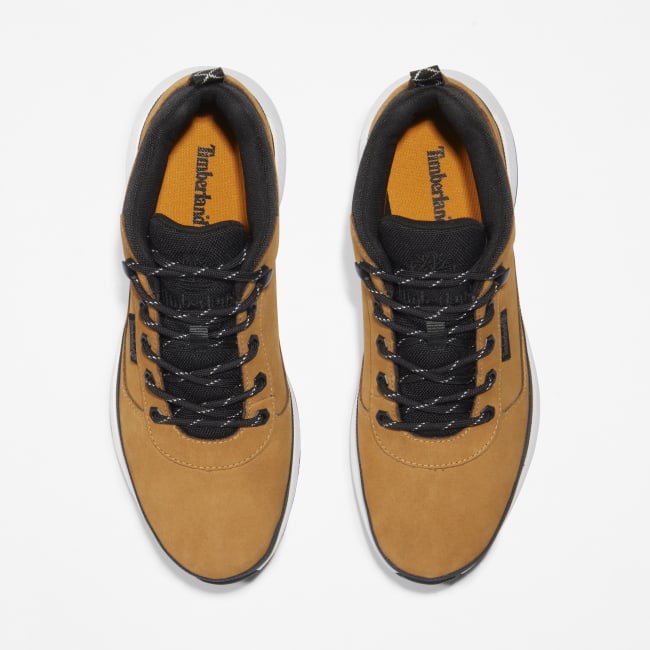 Field Trekker Low Lace-Up Trainer for Men in Yellow