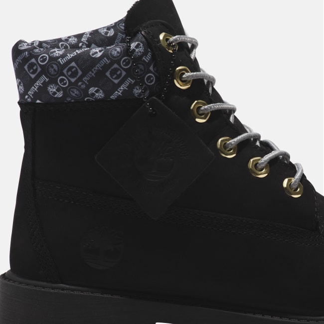 timberland noir junior