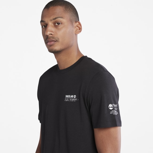 Luxe Comfort Essentials Tencel™ x Refibra™ T-Shirt in Black