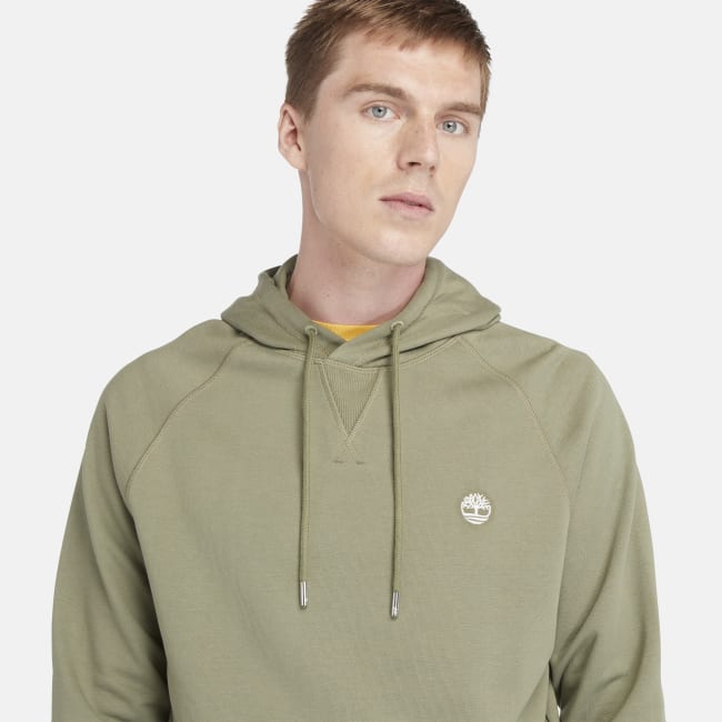 Loopback Hoodie for Men in Green