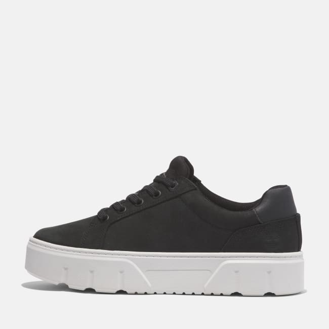 Laurel Court Low Lace-Up Trainer for Women in Black