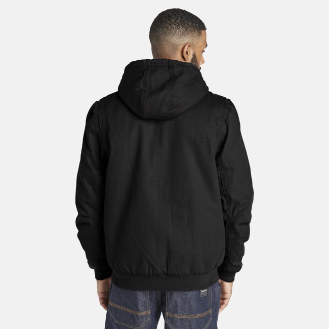 Timberland PRO® Gritman Fleece-lined Canvas Jacket for Men in Black