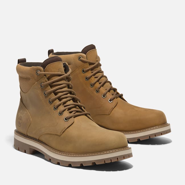 Britton Road Mid LaceUp Waterproof Boot for Men in Yellow