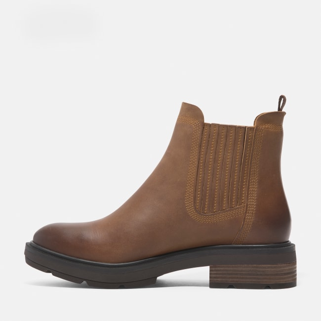 Brimfield Mid Chelsea Boot For Women In Brown