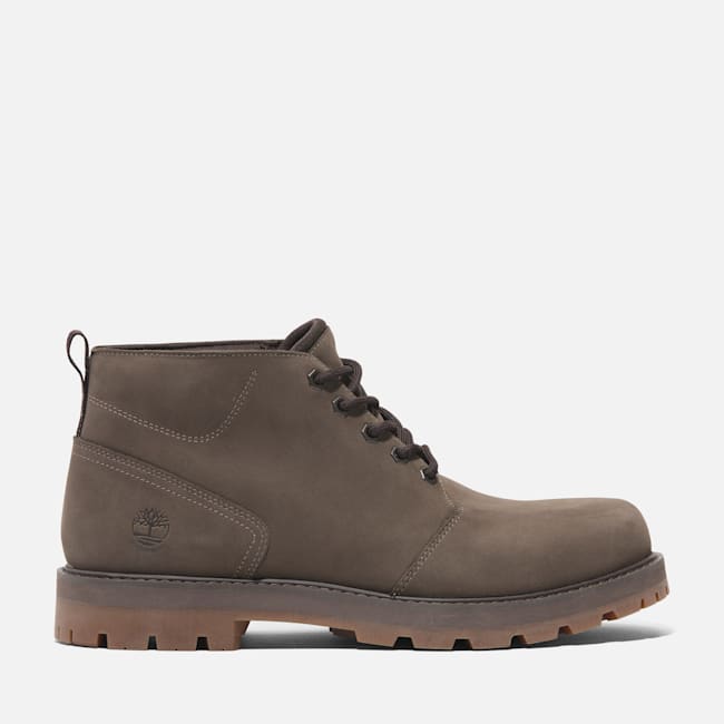 Britton Road Mid Lace-Up Waterproof Chukka Boot for Men in Brown