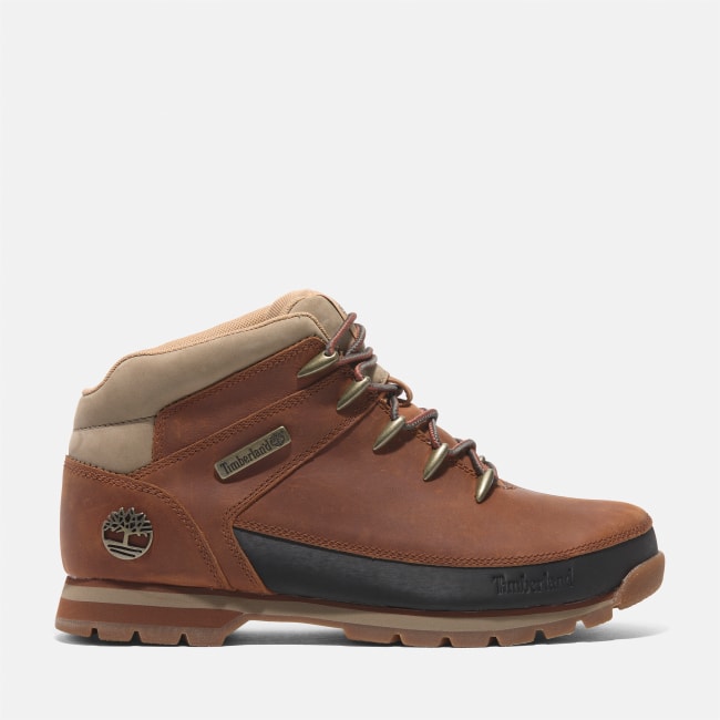 Euro Sprint Mid Lace-Up Boot for Men in Orange