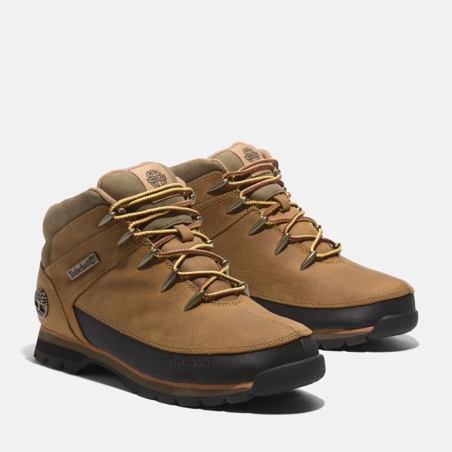 Euro Sprint Mid Lace-Up Boot for Men in Yellow