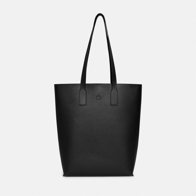Tuckerman Leather Tote for Women in Black