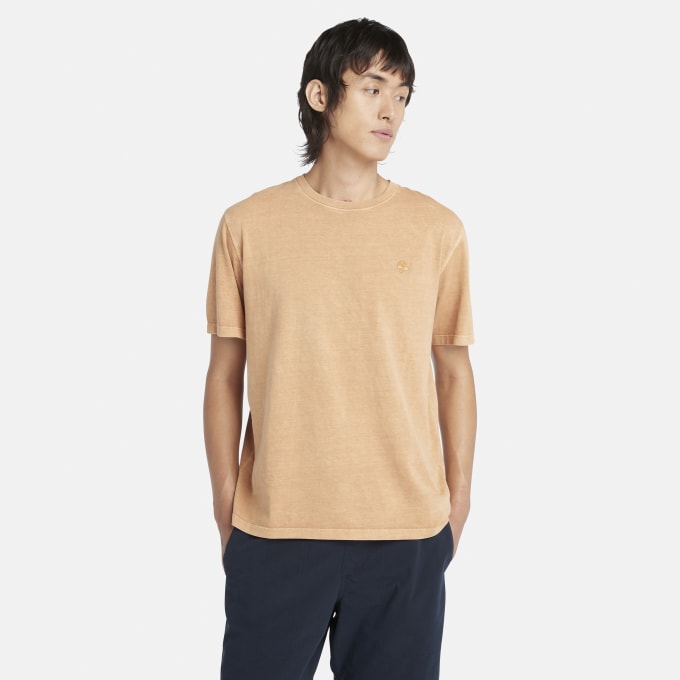Timberland Grigio Cotton Men T-Shirt
